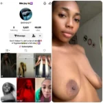 Pretty Tiktoker mistakenly leaks perfect boobs nude video