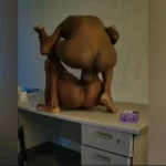 Boyfriend record and leaks how he pounded Sofia on his home office table